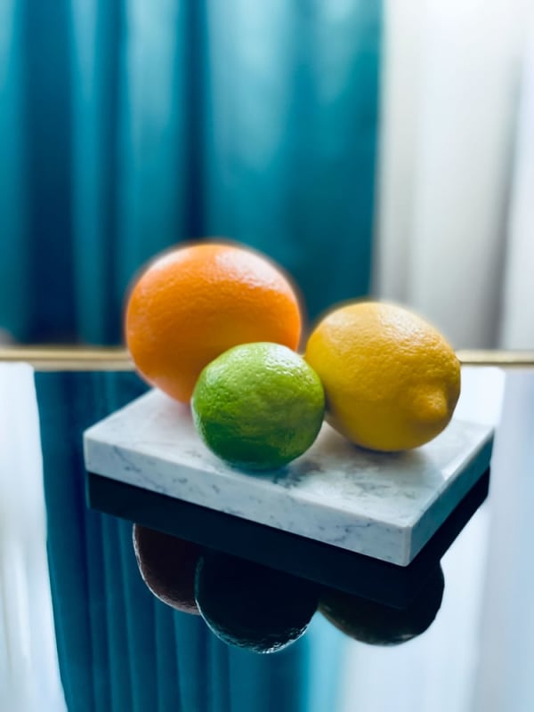 Philipp Keel, Still Life of an Orange, of a Lemon and a Lime, 2022