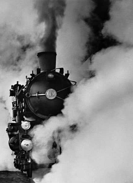 René Groebli, Rail Magic/Magie der Schiene (#559), Ausschnitt, Vintage, 1949