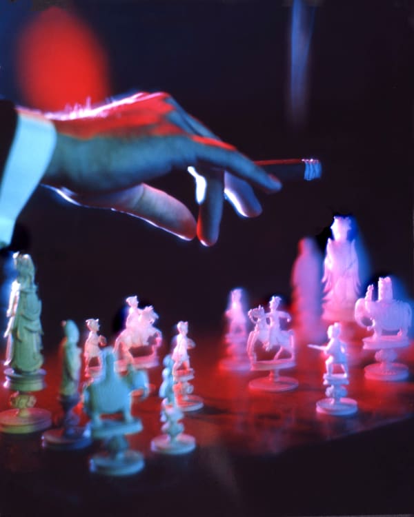 René Groebli, Schach/Chess (Zigarrenwerbung) (D24), 1960