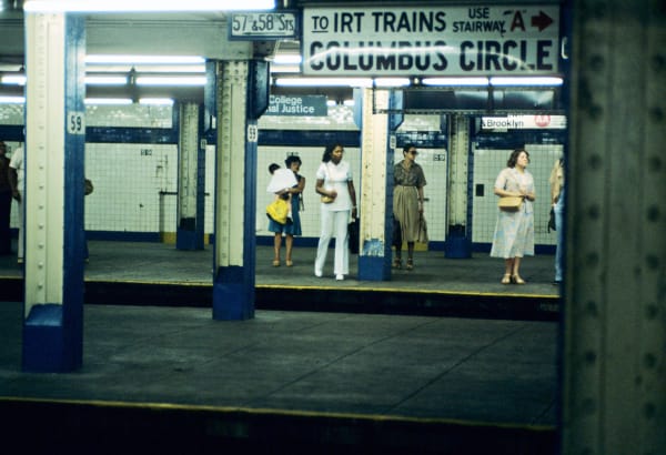 Willy Spiller, Columbus Circle, Subway New York, 1979