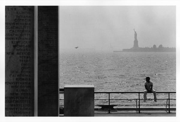 Louis Stettner, Naval Memorial, Battery Park, Lower Manhattan, 1978