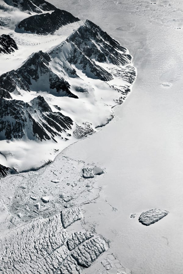 Paolo Pellegrin, Aerial over South Peninsula A (no.13), Antarctica, 2017