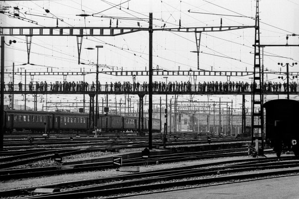 Willy Spiller, Tag der offenen Tür, Hauptbahnhof, 1975