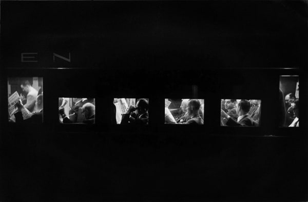 Louis Stettner, Six Windows, Penn Station, 1958