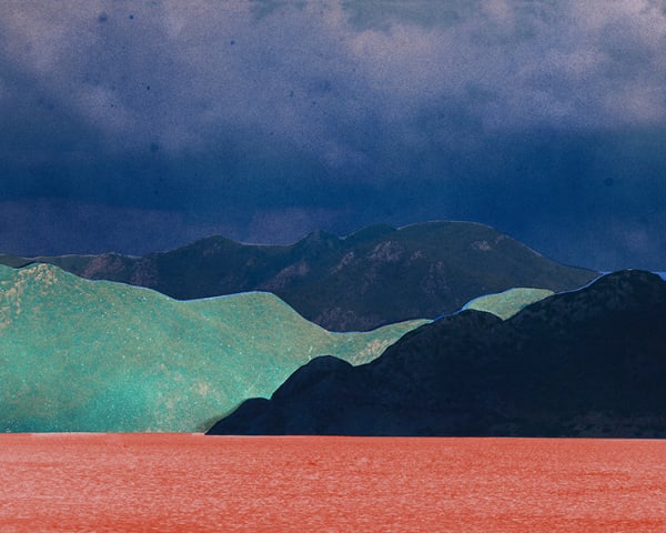 Douglas Mandry, Mountain Pass VIII, from the series Unseen Sights, 2018