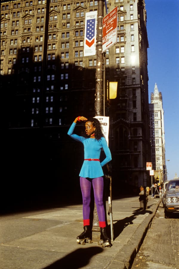 Willy Spiller, Edna on wheels, New York, 1979