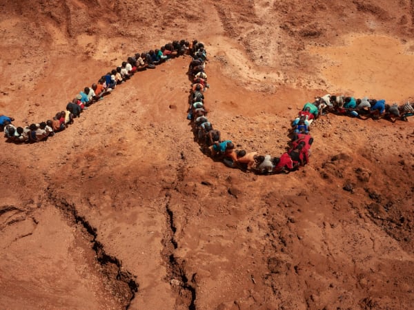 Pieter Henket, The Rainbow Python, from the series Congo Tales, 2017