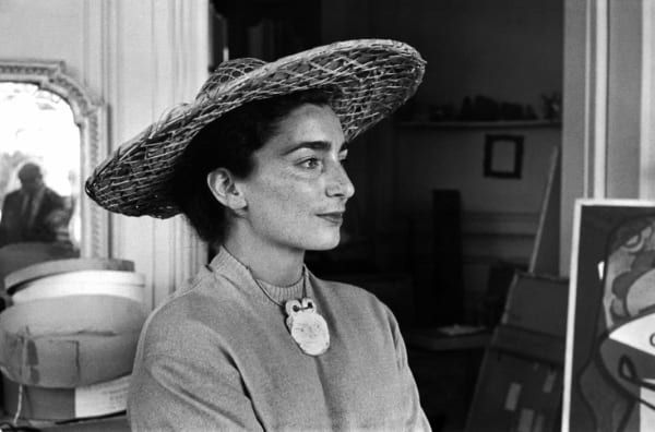 René Burri, Jacqueline Roque at Villa "La Californie", wife of Pablo Picasso, Cannes, France, Vintage, 1957