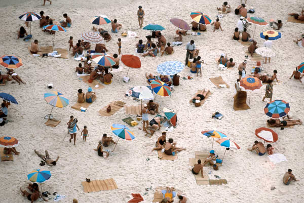 René Burri, Strand, Rio de Janeiro, Brasilien , 1967