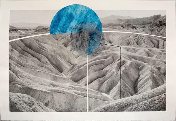 Margaret Lansink, The Blue M 2, 2022