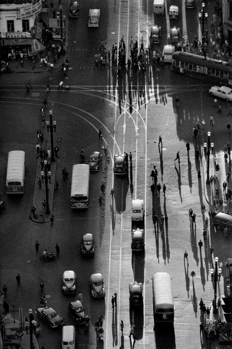 René Burri, Sao Paulo Street, Sao Paolo, Brazil, 1960