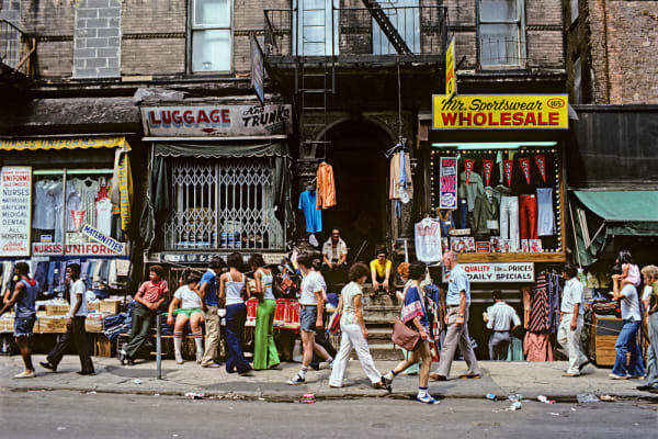 Willy Spiller, Sunday morning on Orchard Street, New York, 1980