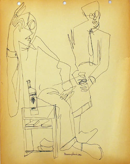 Norman Lewis, Untitled, ca. 1940
