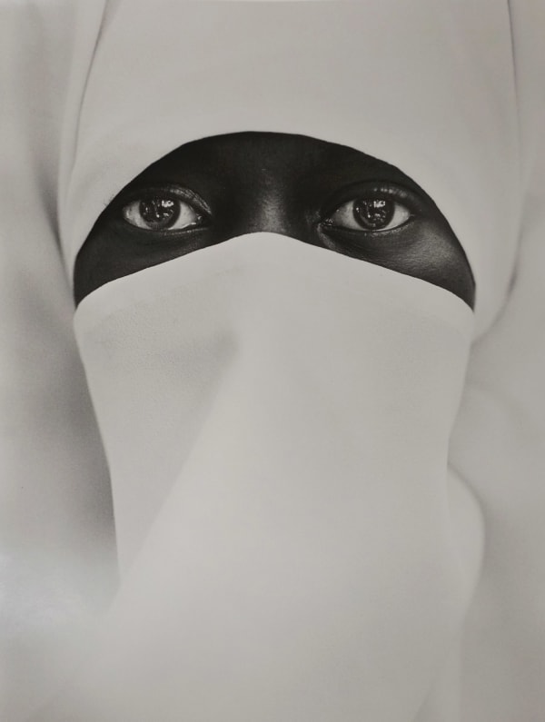 Chester Higgins Jr., A Young Muslim Woman in Brooklyn, 1990