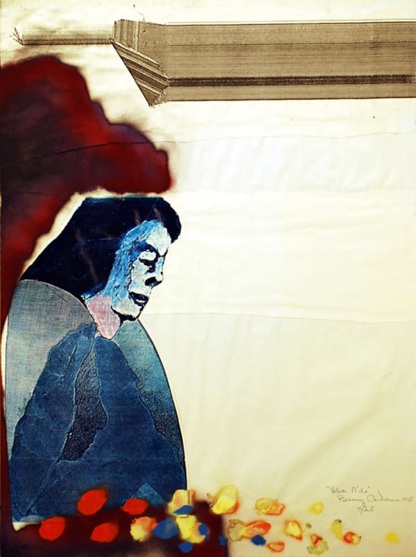 Benny Andrews, Blue Nile, April 25, 1975