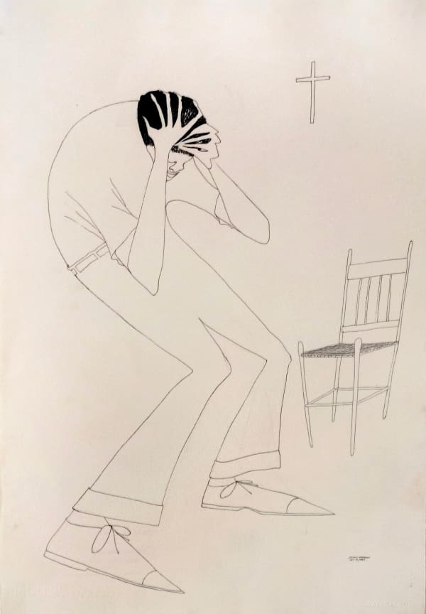 Benny Andrews, Pain of Sin, 1994