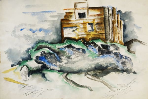 Norman Lewis, Untitled, October 16, 1940
