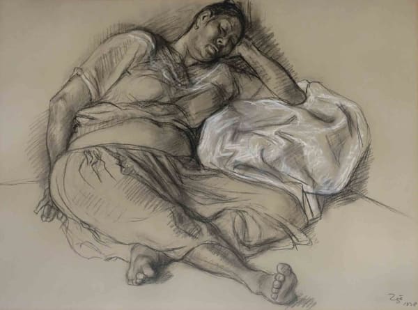 Francisco Zúñiga, Dolores Napping, 1978