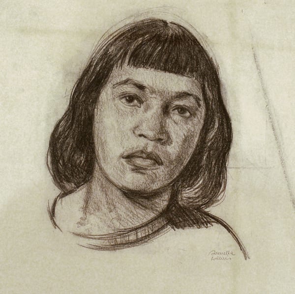 Samella Lewis, Self-Portrait, ca. 1946