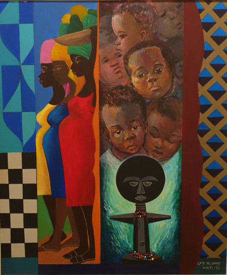 Lois Mailou Jones, Grossesse, 1980