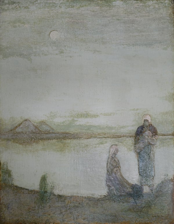 Henry Ossawa Tanner, Moise Dans Les Joncs, 1921