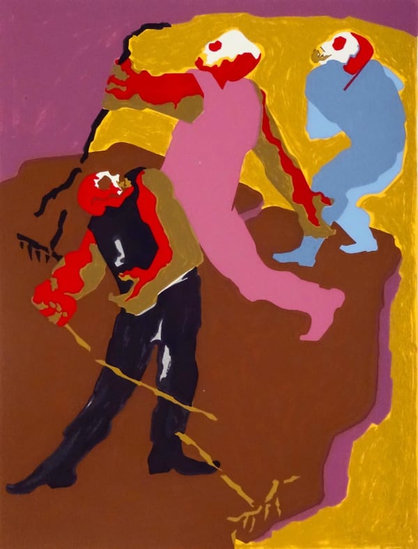 Jacob Lawrence, Farmers, 1983