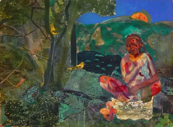 Romare Bearden, Sunset, 1981