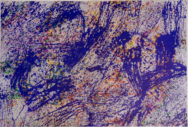 Sam Gilliam, Lattice Memory, 1999