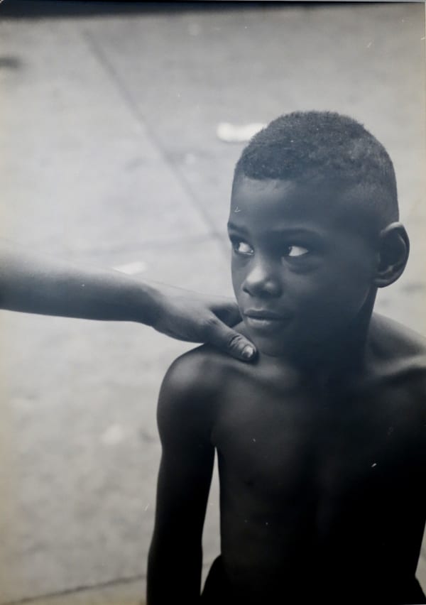 Roy DeCarava, ‘Kids God Bless,’ From Belafonte, New York19 (Boy With Woman’s Hand on Shoulder), 1952 ( Printed in ca. 1960)