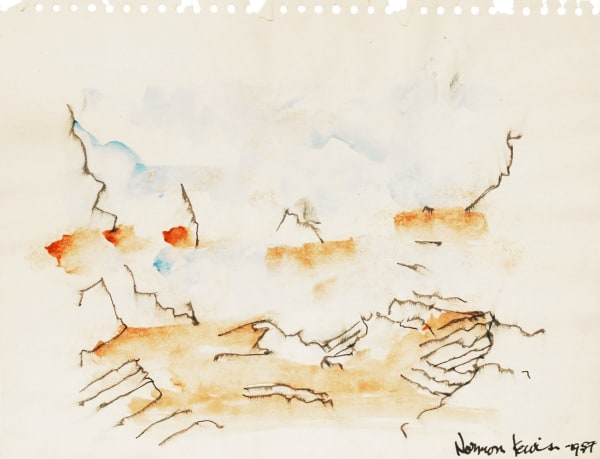 Norman Lewis, Untitled, 1957