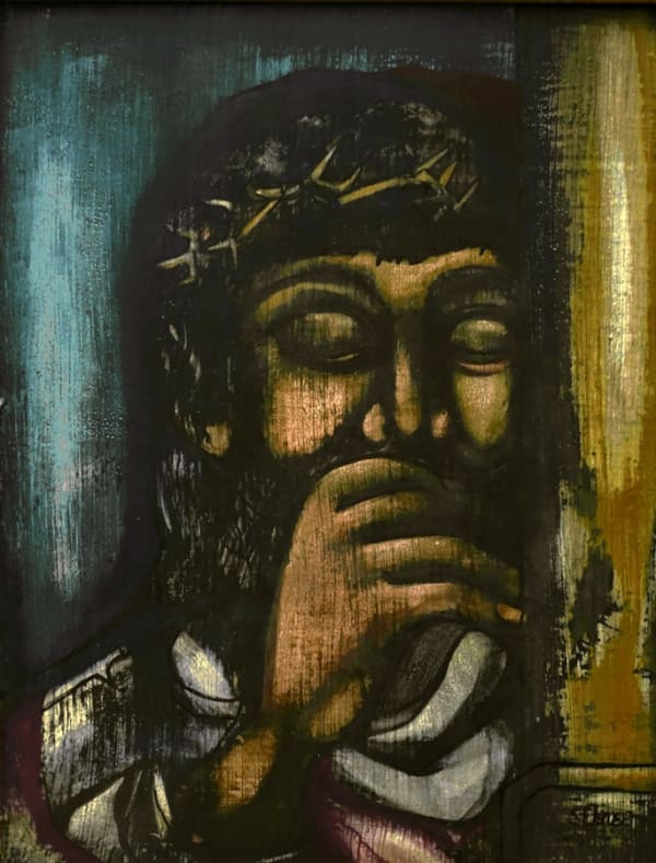 Charles Sebree, Christ With a Crown of Thorns, ca. 1940