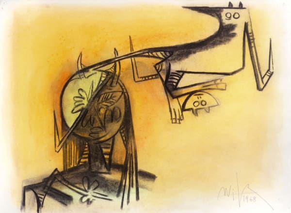 Wifredo Lam, Untitled, 1968