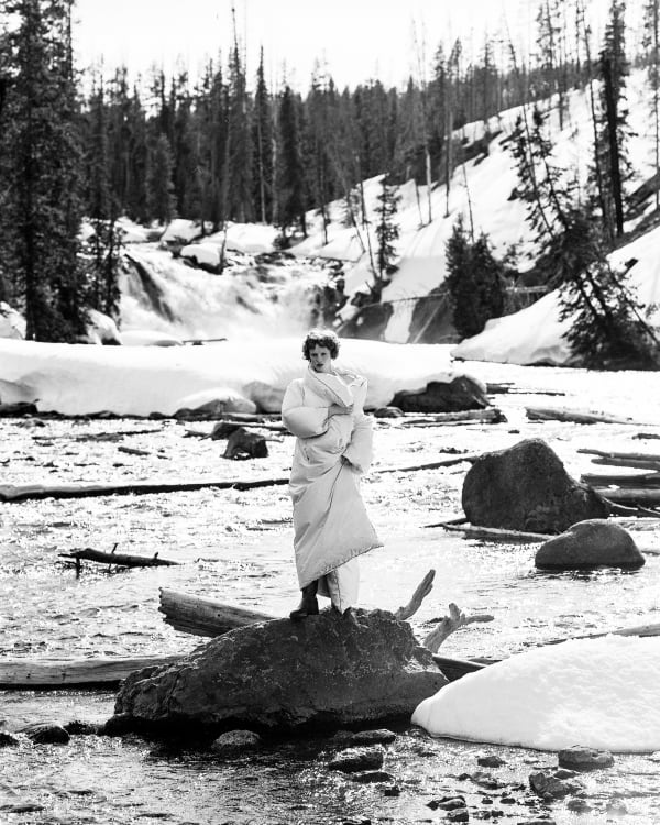 Arthur Elgort, Karen Elson, Wyoming, for: Vogue, 1999