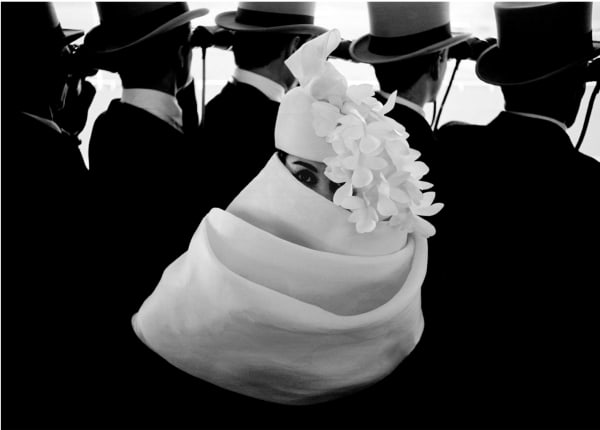 Frank Horvat, Givenchy Hat (a), for: Jardin des Modes, 1958