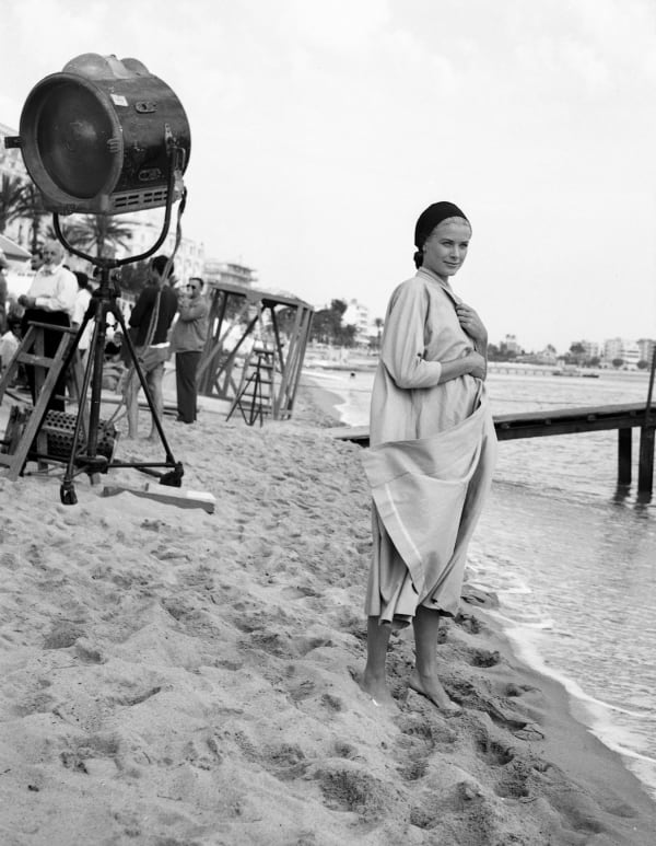 Edward Quinn, Grace Kelly, during the shooting of "To Catch a Thief", Cannes, 1954