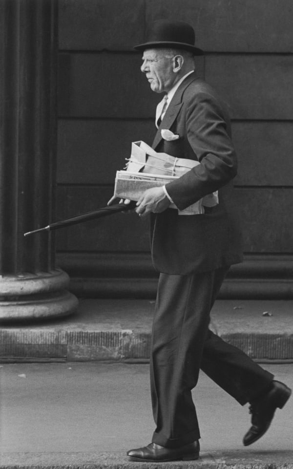 Frank Horvat, City Clerk (a), London, 1959