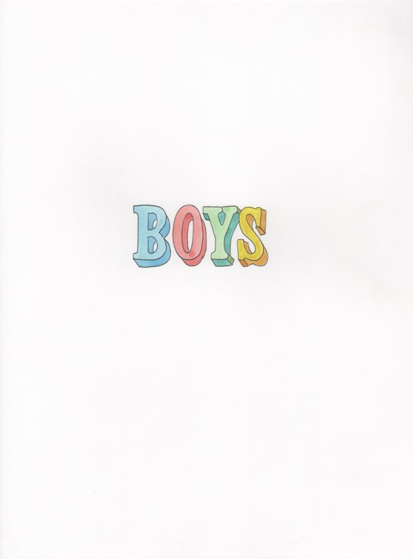 Jonny Detiger, Boys, 2019