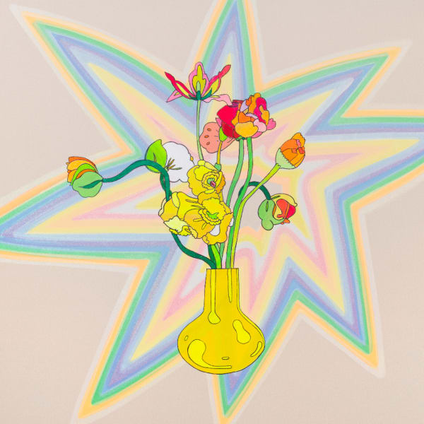 Funky Flowers (Yellow Star)