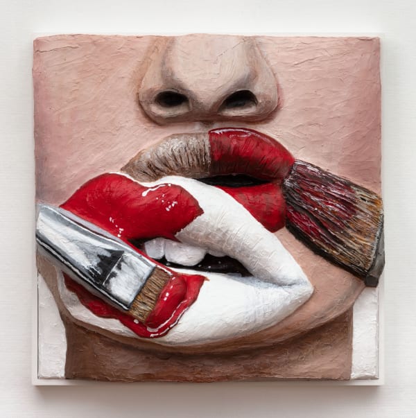 Face with Painter’s Lips