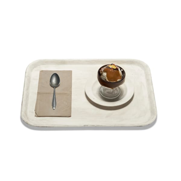 Ice Cream Sundae on Tray