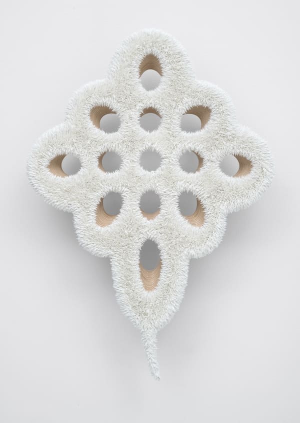 Donald Moffett, Lot 022421 (nature cult, emblem 8), 2021