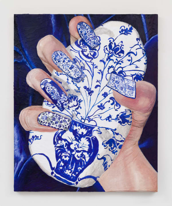 Gina Beavers, Delft AI Nails, 2023