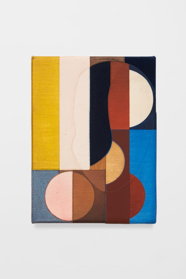 Svenja Deininger Untitled, 2021 Oil paint on canvas 11 1/8 x 8 1/4 inches 28 x 21 cm (SVD.18472)