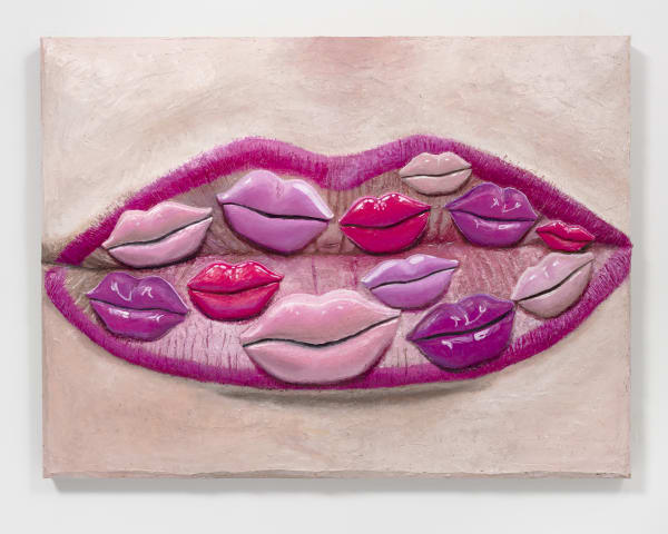Pink Lips on Lips