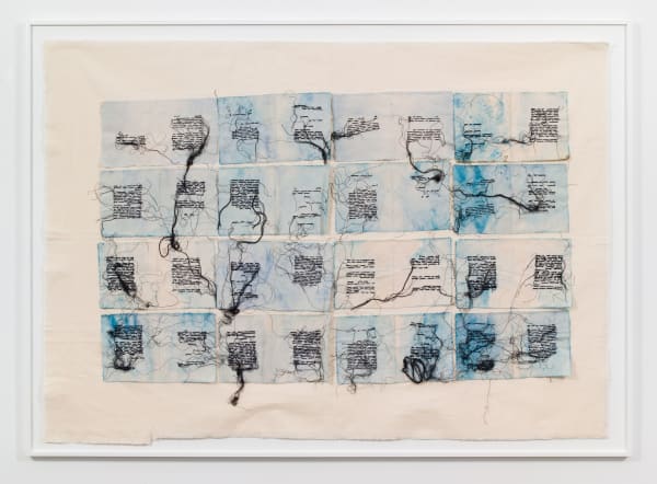 Maria Lai, Giuliana's Bed Sheet, 1999