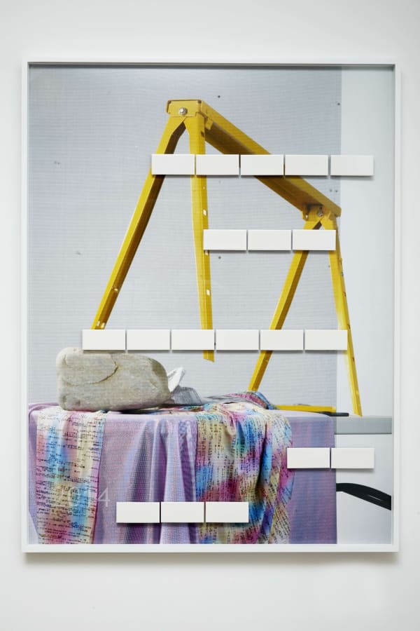 2014, Rock, Saw Horse, Tile