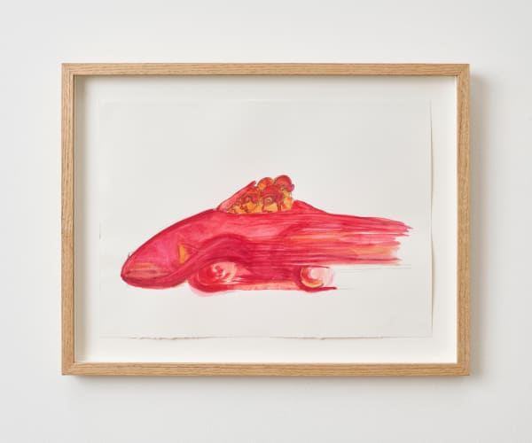 Laura Ford, Fast Red Car, 2023