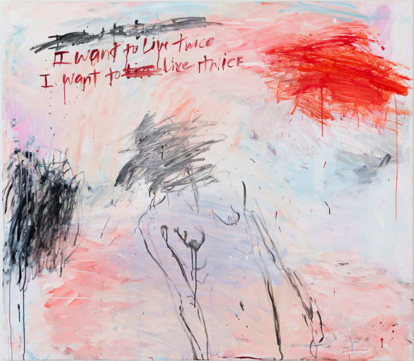 Kim Booker, Self-portrait in Grey, 2023