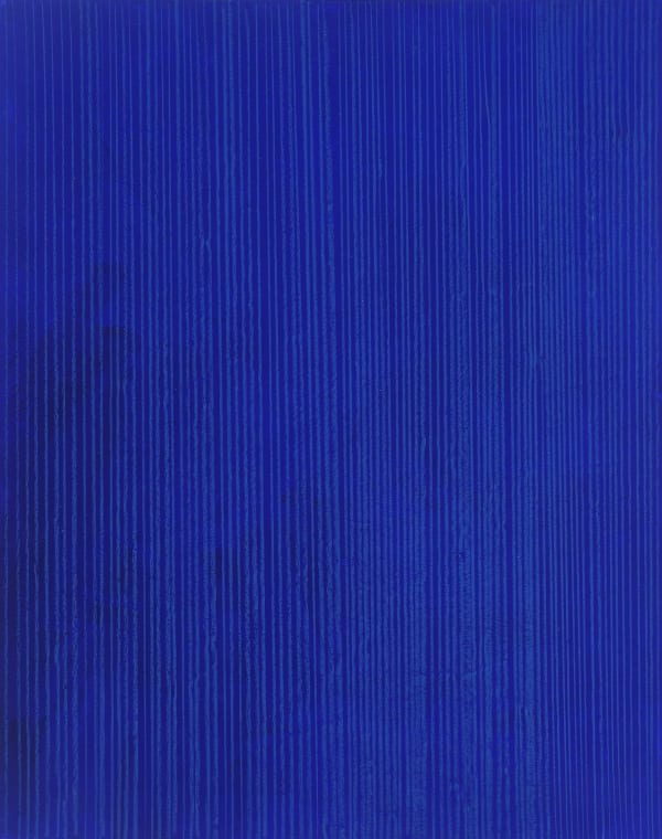 Julie Wolfe Color Study: Blue 12, 2021