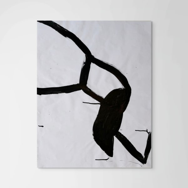 Sarah Boyts Yoder, Black and White Gesture 2, 2024